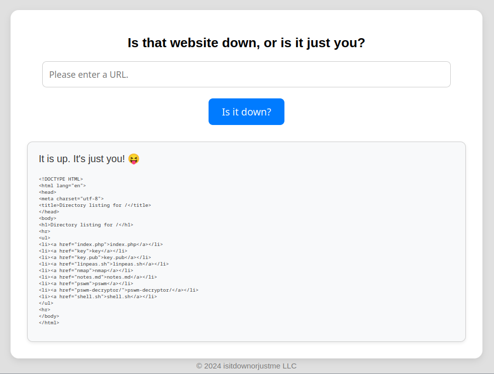 website